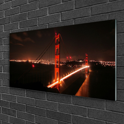 Pintura em vidro Arquitetura de pontes