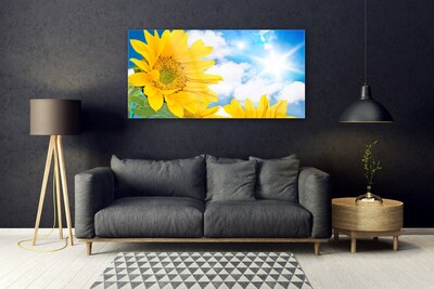 Quadro de vidro Flores Planta Natureza
