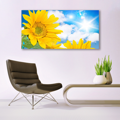 Quadro de vidro Flores Planta Natureza