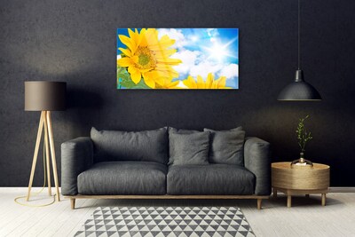 Quadro de vidro Flores Planta Natureza