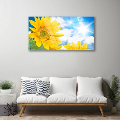 Quadro de vidro Flores Planta Natureza