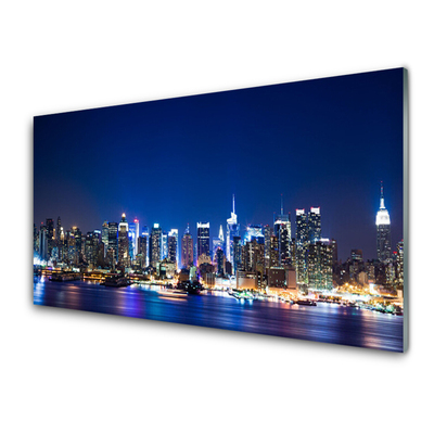 Quadro de vidro Casas da Cidade