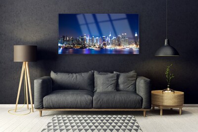 Quadro de vidro Casas da Cidade