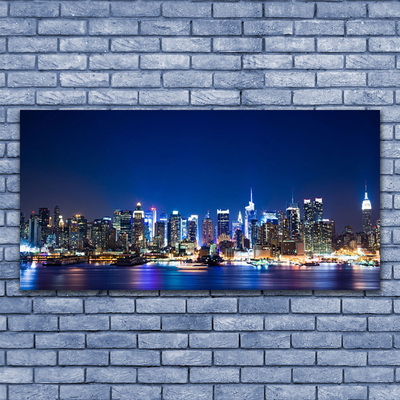 Quadro de vidro Casas da Cidade