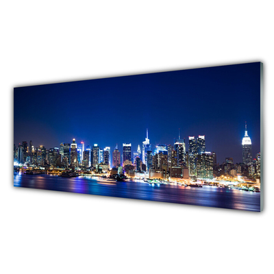 Quadro de vidro Casas da Cidade