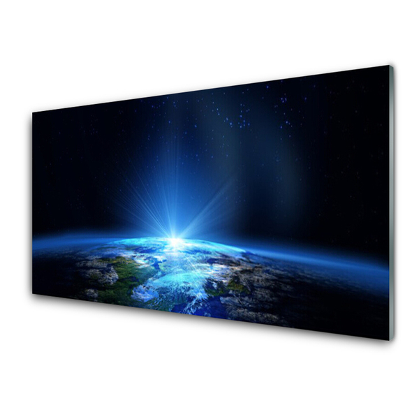 Pintura em vidro Universo de Abstração