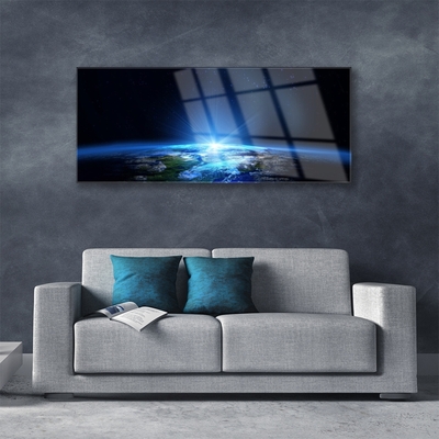 Pintura em vidro Universo de Abstração