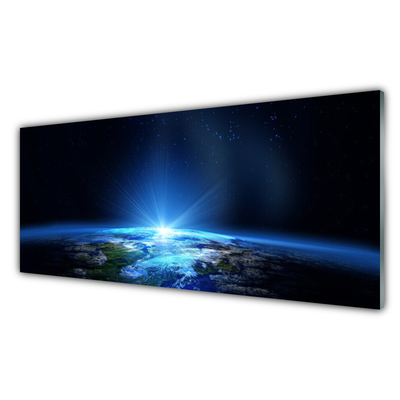 Pintura em vidro Universo de Abstração