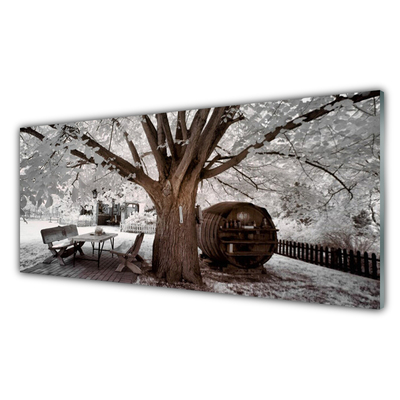 Quadro de vidro Natureza da Árvore