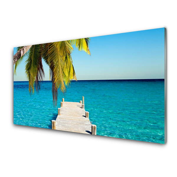 Quadro de vidro Arquitetura da Ponte Marítima