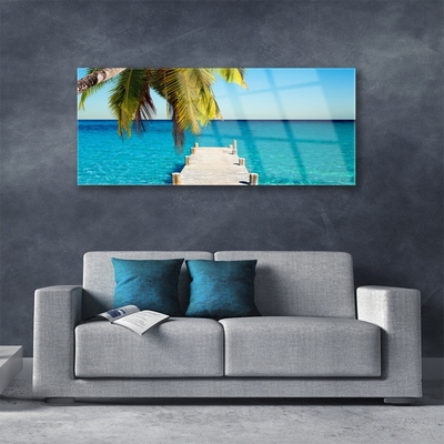 Quadro de vidro Arquitetura da Ponte Marítima