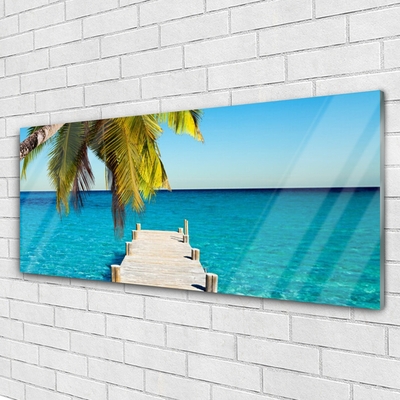 Quadro de vidro Arquitetura da Ponte Marítima