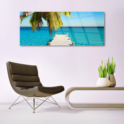 Quadro de vidro Arquitetura da Ponte Marítima