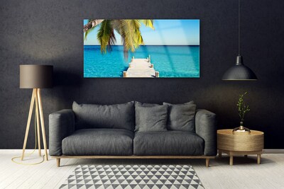 Quadro de vidro Arquitetura da Ponte Marítima