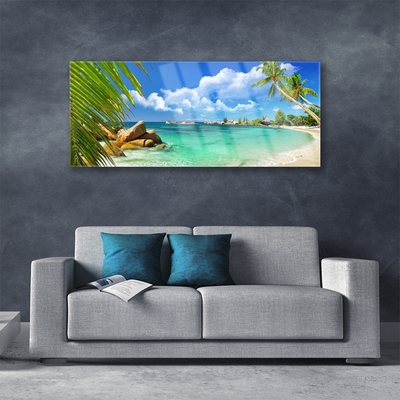 Quadro de vidro Paisagem Marinha