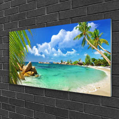 Quadro de vidro Paisagem Marinha