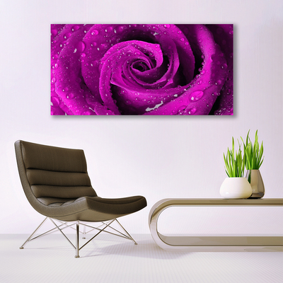 Pintura em vidro Rosa Flor Planta Natureza