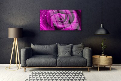 Pintura em vidro Rosa Flor Planta Natureza