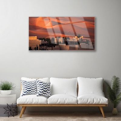 Quadro de vidro Arquitetura da Cidade