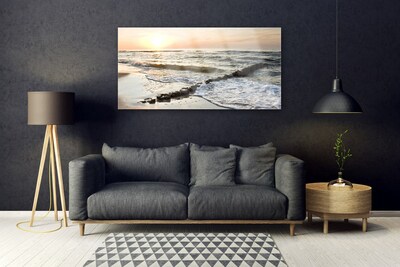 Quadro de vidro Paisagem Marinha