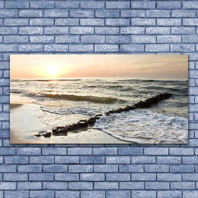 Quadro de vidro Paisagem Marinha