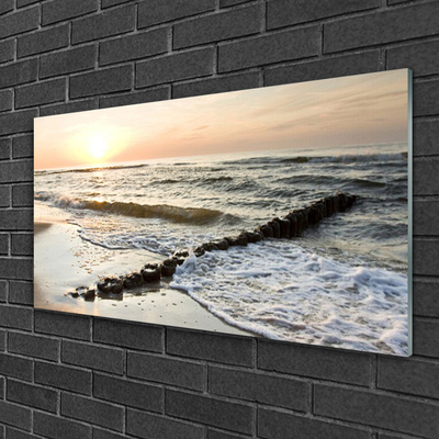 Quadro de vidro Paisagem Marinha