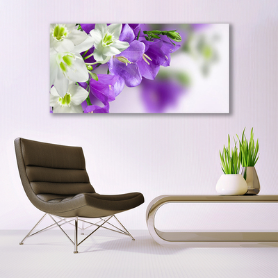 Pintura em vidro Flores Planta Natureza