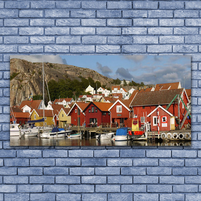 Quadro de vidro Paisagem da cidade