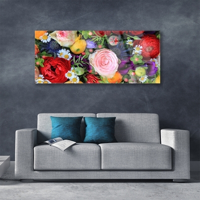 Pintura em vidro Flores Planta Natureza