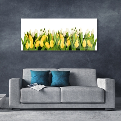 Pintura em vidro Tulipas Flores Planta