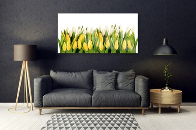 Pintura em vidro Tulipas Flores Planta