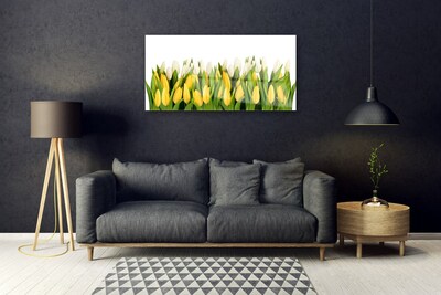 Pintura em vidro Tulipas Flores Planta