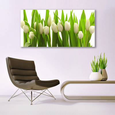 Quadro de vidro Tulipas Flores Planta