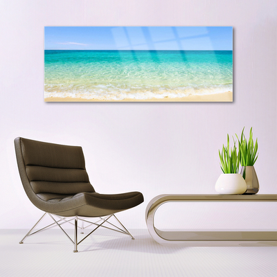 Quadro de vidro Paisagem Marinha