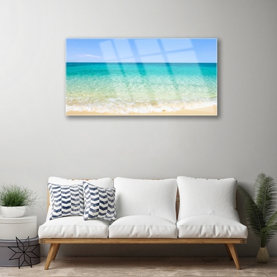 Quadro de vidro Paisagem Marinha