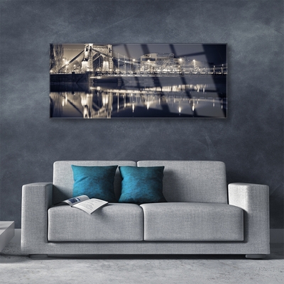 Quadro de vidro Arquitetura de pontes