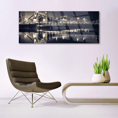 Quadro de vidro Arquitetura de pontes