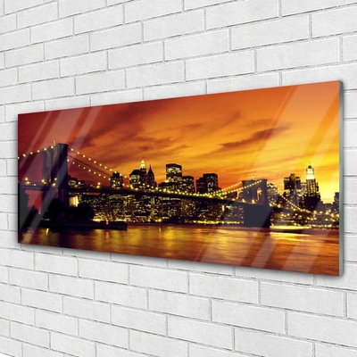 Pintura em vidro Arquitetura de pontes