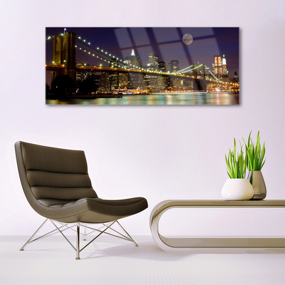 Pintura em vidro Arquitetura de pontes