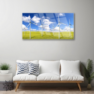 Quadro de vidro Campo de Arquitetura