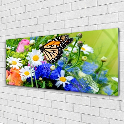Pintura em vidro Flores Planta Natureza