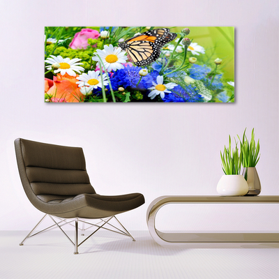 Pintura em vidro Flores Planta Natureza
