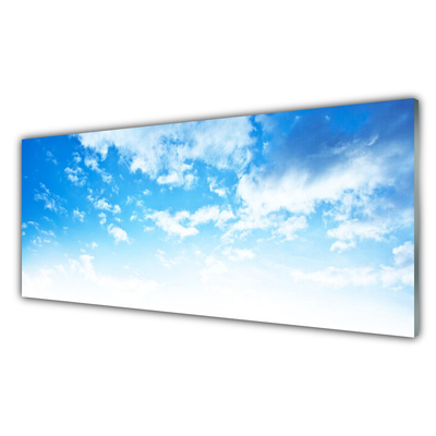 Quadro de vidro Céu Nuvens Paisagem