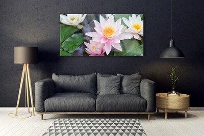 Pintura em vidro Flores Planta Natureza
