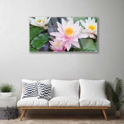 Pintura em vidro Flores Planta Natureza