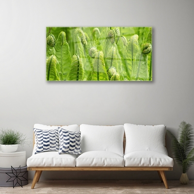 Pintura em vidro Natureza Vegetal
