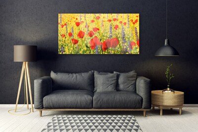Quadro de vidro Flores Planta Natureza