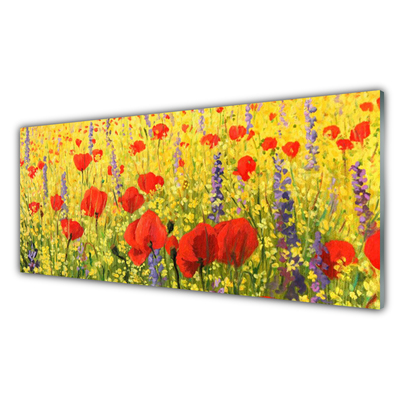 Quadro de vidro Flores Planta Natureza