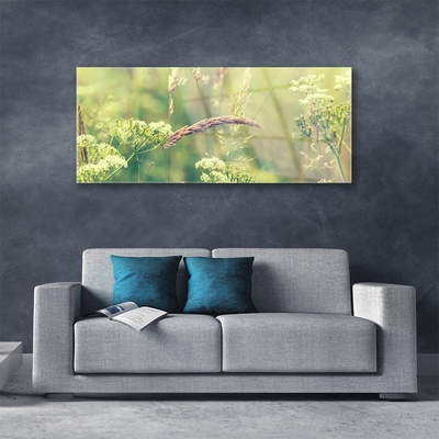 Pintura em vidro Plantas Selvagens Natureza