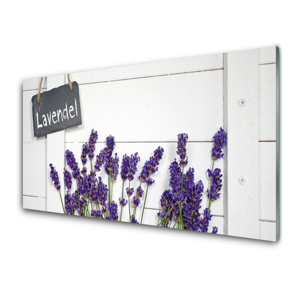 Quadro de vidro Flores Planta Natureza